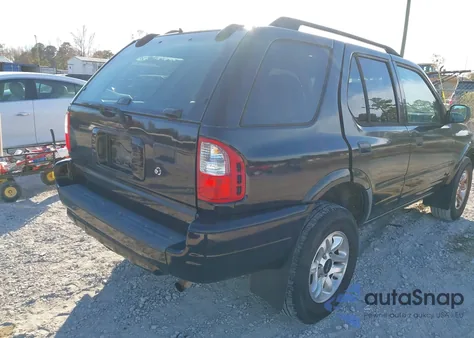2004 Isuzu Rodeo S 3.2L V6 from USA, damaged, VIN 4S2CK58W444312287